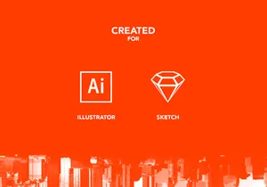 Simple Line Icons [AI] [Sketch]