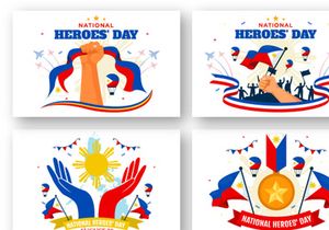 13 Philippines Heroes Day Illustration