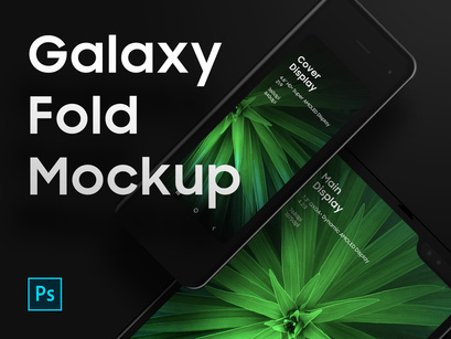 Samsung Galaxy Fold Mockups