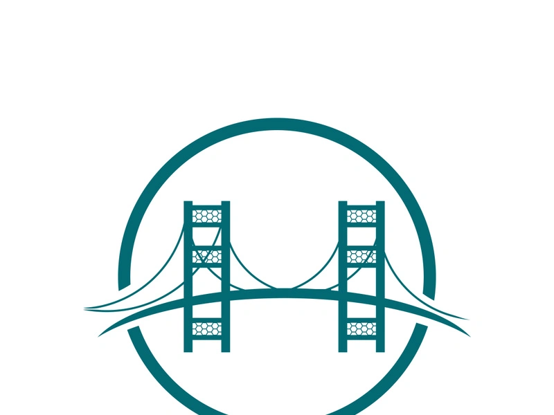 Bridge logo icon design and business symbol template