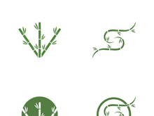 Bamboo Logo Template vector icon