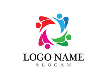 Community logo and symbol vector icon template