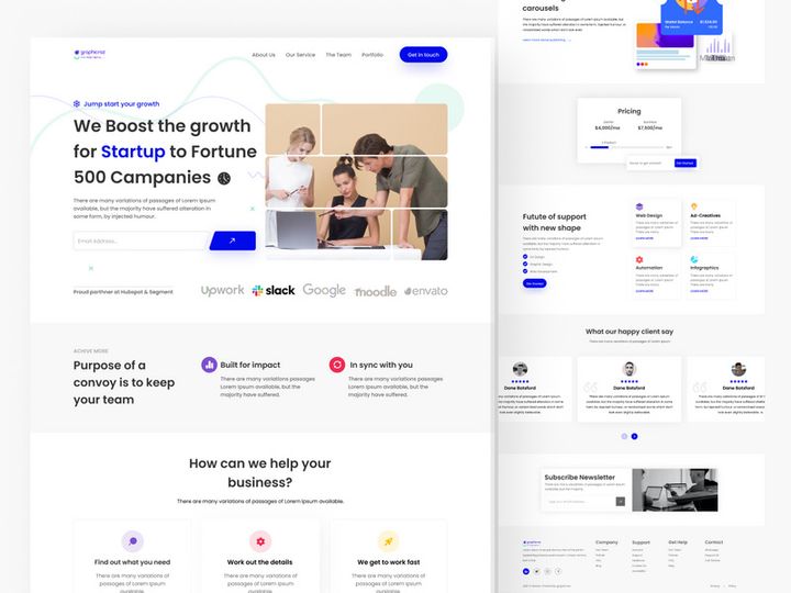 Creative Digital Agency Website