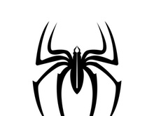 Spider logo icon design vector template