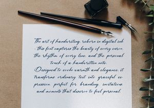 Meytha Chartal | Casual Handwritten Font