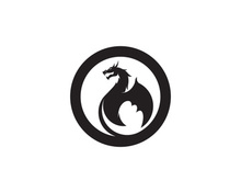 Dragon icon vector illustration design