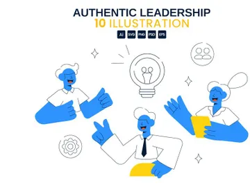 10 Authentic Leadership Illustration preview picture