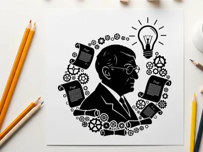 business innovation ideas lightbulb vector illustration