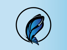 Butterfly logo design