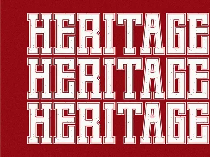 Jersey Varsity - Vintage Slab Serif