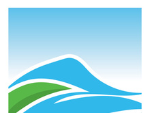 Mountain Nature Landscape design Template Illustration