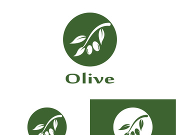 Olive fruit logo design. preview picture