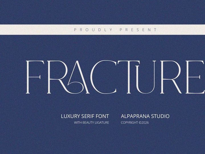 Fracture - Serif Font