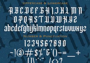 Angel Wish - Blackletter Font
