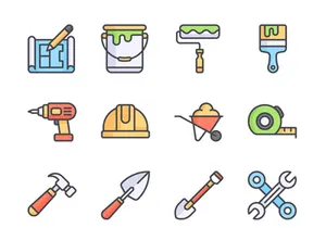 Construction Icon Set