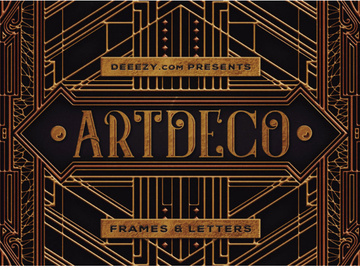 Free ArtDeco Frames & Letters preview picture