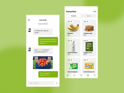 Grocery Delivery App UI Kit