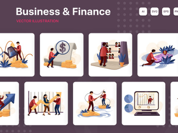 M192_Business & Finance Illustrations preview picture