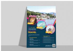 Travel Agency Flyer Template