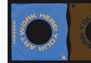 LP Sleeve + Vinyl Mockup