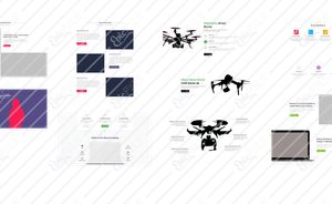 25 Widgets de Recursos para UI Kit Web Ver-01
