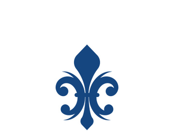 Fleur de lis vector icon preview picture