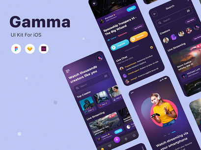 Gamma Game UI App