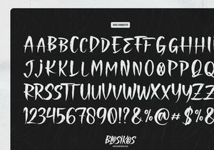 Blosikos | Hand Drawn Brush