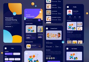 Event Management Mobile Application Design