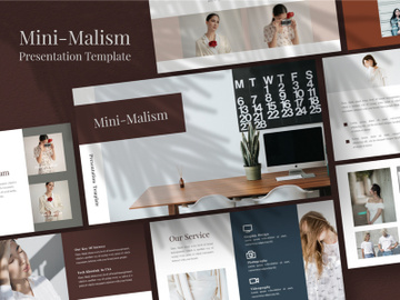 Mini-Malism Multipurpose Powerpoint Template preview picture