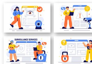 9 Surveillance Services Illustration