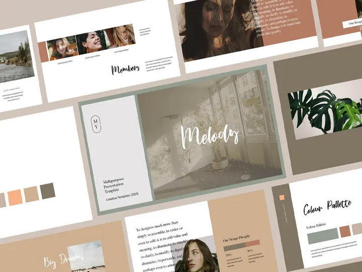 Melody - Keynote Template