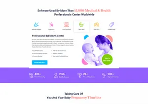 Pregnancy Care Clinic PSD Template