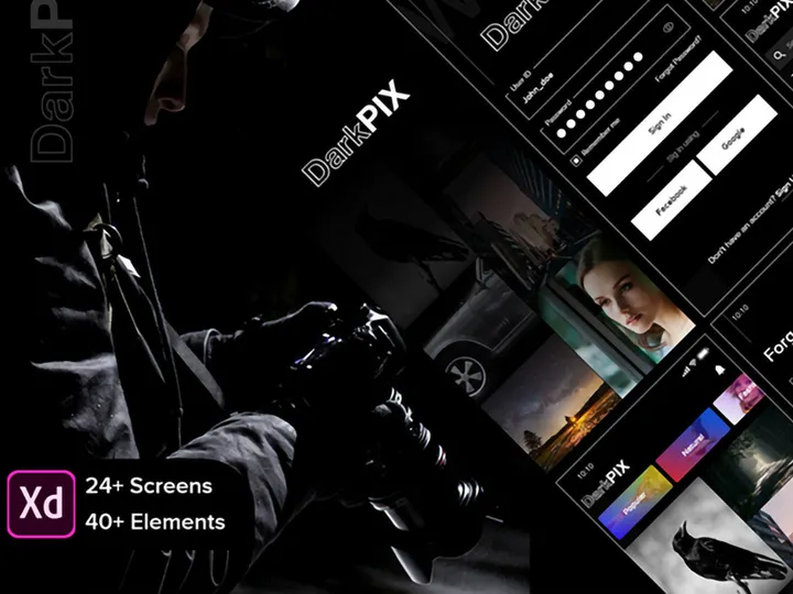 DarkPIX UI Kit