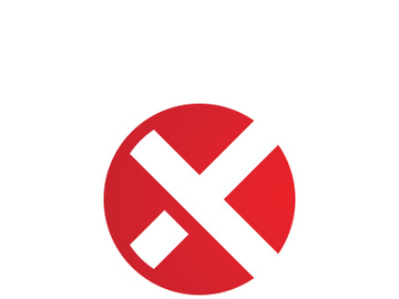 Initial letter X logo  Modern Logo Design Vector preview picture