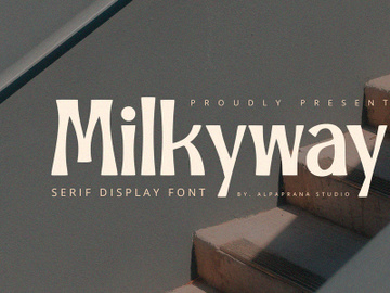 Milkyway - Serif Display preview picture
