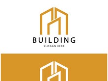 Building logo vector illustration design,Real Estate logo template, Logo symbol icon