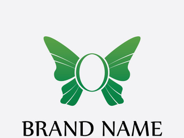 Butterfly logo design preview picture