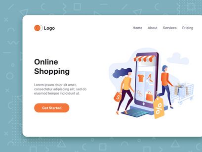 [Part 7] Website illustrations set