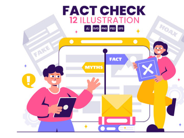 12 Myths vs Facts Check News Illustration preview picture