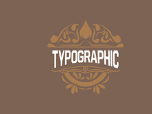 Vector Decorative Vintage Typography Ornament Elements, Greeting Card Design