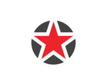 Star Logo Template icon illustration design