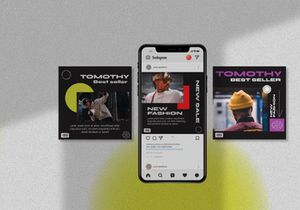 Temothy Instagram Template