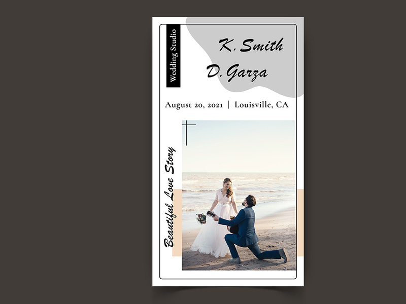 Wedding Social Media Post Template