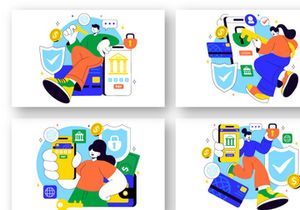 10 Digital Banking Security Illustration
