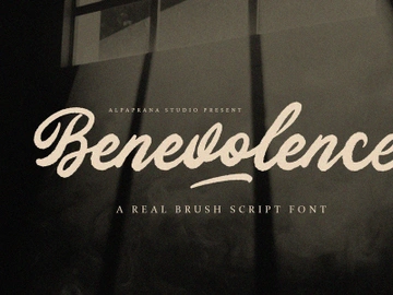 Benevolence - Brush Script preview picture