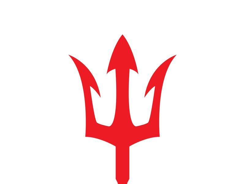 Mystic Trident Emblem Of Power magic trisula