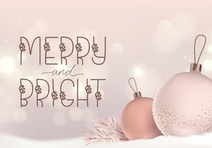 Frosty - Playful Display Font