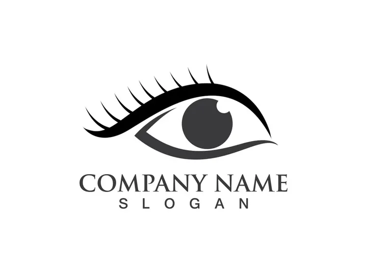 Eye Care vector logo design