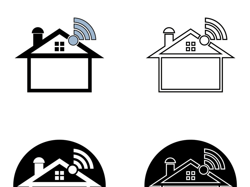Smart home logo